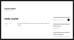 Desktop Screenshot of dazzledigital.com